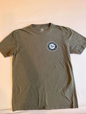 Honolua Surf Co. Olive Short Sleeve Logo Tee
